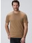 Kahve Erkek Slim Fit T-Shirt 1094077 2