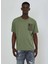 Bisiklet Yaka Haki Erkek T-Shirt UMP24054TS 1