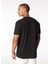 Bisiklet Yaka Siyah Erkek T-Shirt UMP24054TS 5