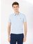 Mavi Erkek Basic %100 Pamuk Kıvrılmaz Yaka Serin Tutma Özellikli Polo T-Shirt F5SM-TST 2779 3
