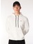 Ekru Erkek Kapüşon Yaka Relaxed Sweatshirt C4WM-SWT4254 3
