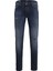 Lacivert Erkek Dar Paça Slim Fit Denim Pantolon 12223629_JJIGLENN Jjfox Jos 227 50S 3