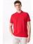 Kırmızı Erkek Basic %100 Pamuk Polo T-Shirt cm Nobro K Cepsız 1