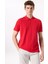Kırmızı Erkek Basic %100 Pamuk Polo T-Shirt cm Nobro K Cepsız 3