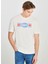 Ekru Erkek Relaxed T-Shirt L2510146104 Relax Fit Grafik 3
