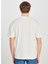 Ekru Erkek Relaxed T-Shirt L2510146104 Relax Fit Grafik 4