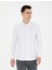 Bej Slim Fit Uzun Kollu Gömlek 1