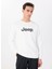 Ekru Erkek Bisiklet Relaxed Baskılı Sweatshirt J5SM-SWT7306 3