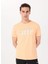 Turuncu Erkek Relaxed Baskılı T-Shirt J4SM-TST7238 3