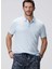 Açık Mavi Erkek Slim Fit T-Shirt 1094342 2