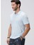 Açık Mavi Erkek Slim Fit T-Shirt 1094342 4