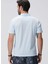 Açık Mavi Erkek Slim Fit T-Shirt 1094342 5