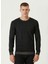 Antrasit Erkek Bisiklet Slim Fit Kazak 1091736 1