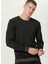 Antrasit Erkek Bisiklet Slim Fit Kazak 1091736 2