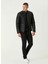 Antrasit Erkek Bisiklet Slim Fit Kazak 1091736 3
