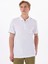 Beyaz Erkek Relaxed Baskılı Polo T-Shirt M5SM-TST1324 3