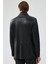 Kevin Erkek Siyah Blazer Deri Ceket 21WGD6405U4 4