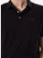 Siyah Erkek Polo Yaka Regular Fit Polo T-Shirt FC4SM-TST 0250 5