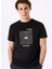 D5SM-TST3771 Siyah Bisiklet Yaka Relaxed Fit Baskılı T-Shirt 1