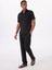 Siyah Erkek Düğmeli Standart Gömlek Mr Short Sleeve 3