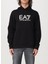 Siyah Erkek Kapüşon Slim Fit Sweatshirt 6DPM02PJVTZ 1