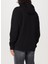 Siyah Erkek Kapüşon Slim Fit Sweatshirt 6DPM02PJVTZ 3