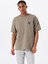 Gmg Fırenze Haki Erkek Oversize T-Shirt GU25MSS03016 2