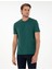 Koyu Yeşil Slim Fit Basic Tişört 1