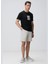 Siyah Erkek Slim Fit T-Shirt 1094090 3