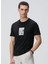 Siyah Erkek Slim Fit T-Shirt 1094090 4