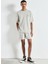 Gri Erkek Oversize T-Shirt MZOF02AE25GCPVB 1