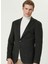 Antrasit Erkek Slim Fit Düz Ceket 1093109 2