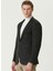 Antrasit Erkek Slim Fit Düz Ceket 1093109 4