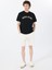 Siyah Erkek Regular Fit Desenli T-Shirt M5RI75K8FQ4JBLK Gj Ss Cn Reg Colle 2