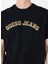 Siyah Erkek Regular Fit Desenli T-Shirt M5RI75K8FQ4JBLK Gj Ss Cn Reg Colle 4