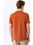 D5SM-TST3834 Turuncu Bisiklet Yaka Relaxed Fit Baskılı Erkek T-Shirt 5