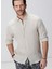 Natürel Erkek Alttan Britli Slim Fit Gömlek 1094177 5
