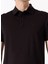Siyah Erkek Basic Rayon Karışımlı Polo T-Shirt F5SM-TST 2040 4