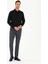 Siyah Armürlü Slim Fit Uzun Kollu Gömlek 4