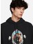Siyah Kapüşon Yaka Erkek Sweatshirt FB7123-010 Lj M Nk Brsh Po Hoodıe 2