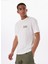 Ekru Erkek Relaxed T-Shirt LM828731923 Relaxed Fit Grafik 3