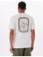 Ekru Erkek Relaxed T-Shirt LM828731923 Relaxed Fit Grafik 5
