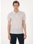 Bej Erkek Slim Fit Polo T-Shirt Vesp 1