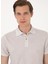Bej Erkek Slim Fit Polo T-Shirt Vesp 2