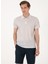 Bej Erkek Slim Fit Polo T-Shirt Vesp 3