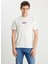 Ekru Erkek Regular Fit T-Shirt W2510527102 Regular Fit Small Logo 1