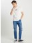 Ekru Erkek Regular Fit T-Shirt W2510527102 Regular Fit Small Logo 2