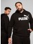 Beyaz Erkek Kapüşon Regular Fit Baskılı Sweatshirt 68257201 Ess No. 1 Logo Hoodie Tr P 3