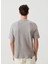 Gri Erkek Oversize T-Shirt MSON02DGE25GRISCH 4