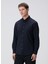 Lacivert Erkek Alttan Britli Slim Fit Gömlek 1094104 4